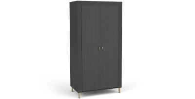 Kleiderschrank Mossa MO1 Schwarz