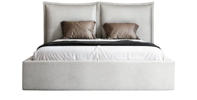 Designer Polsterbett Werona 160x200 Chenille mit Stauraum