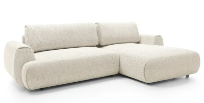 Ecksofa POCKET mit Schlaffunktion und Stauraum  