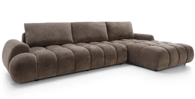 Ecksofa RIMINI M(180) mit Schlaffunktion und Stauraum 