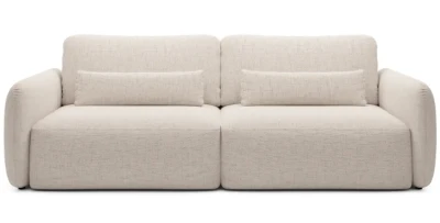 Sofa MOSSA mit Schlaffunktion und Stauraum