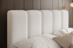 Boxspringbett Leo Bouclé mit Stauraum Abriamo 04