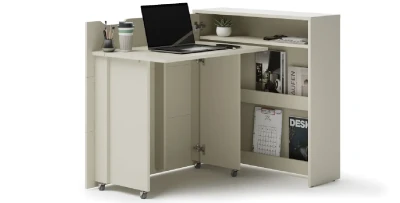 Klappschreibtisch WORK CONCEPT SLIM Kaschmir – Modernes Design