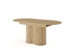 Ausziehbarer-Esstisch-Esszimmertisch-MIZU-180-220-cm-Cremona-Eiche-Lamellen