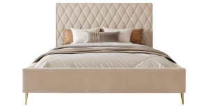 Polsterbett Caro II 180x200 Doppelbett Bettgestell Lattenrost mit Bettkasten 