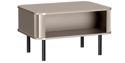 Couchtisch DIUNA NO-10 Weiß/Grau  