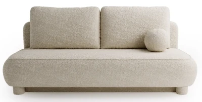 Sofa ZALIA 209 cm mit Schlaffunktion – Stoffbezogene Füße & DL-Automatik