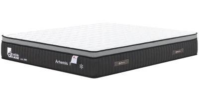 Hybridmatratze Artemis F 28 cm | H3 Mittelhart | Kühlendes Gel-Memory | 7-Zonen Taschenfederkern