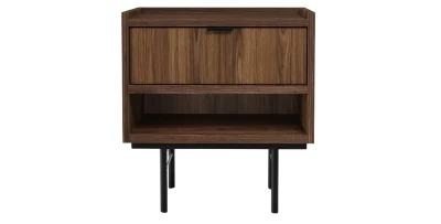 Nachttisch IDA | Warmia Walnut/Hikora Natural | Loft Design 