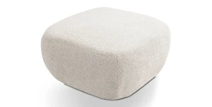 Design Polsterhocker Olio abgerundete Formen (Curved Design), 75x75 cm