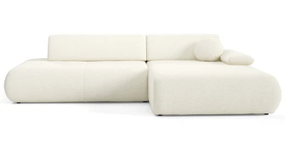 Modernes Ecksofa Puente mit verstellbarer Armlehne, Schlaffunktion (213 cm) & Bettkasten, 286x174 cm