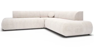 Symmetrisches Ecksofa Puente robuster Webstoff, mit Schlaffunktion & Bettkasten, 265x265 cm