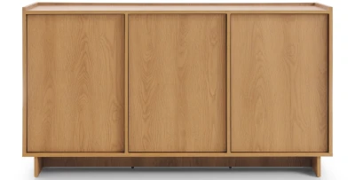 Breites Sideboard Kommode YOSHI (147 cm) – Eiche Carmel (Japandi)