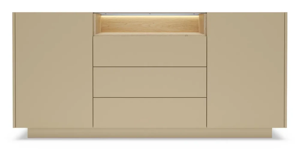 HIRO kakao dąb cremona - C - komoda 176 2d3s.webp