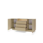 HIRO kakao dąb cremona - C - komoda 176 2d3s (4).webp