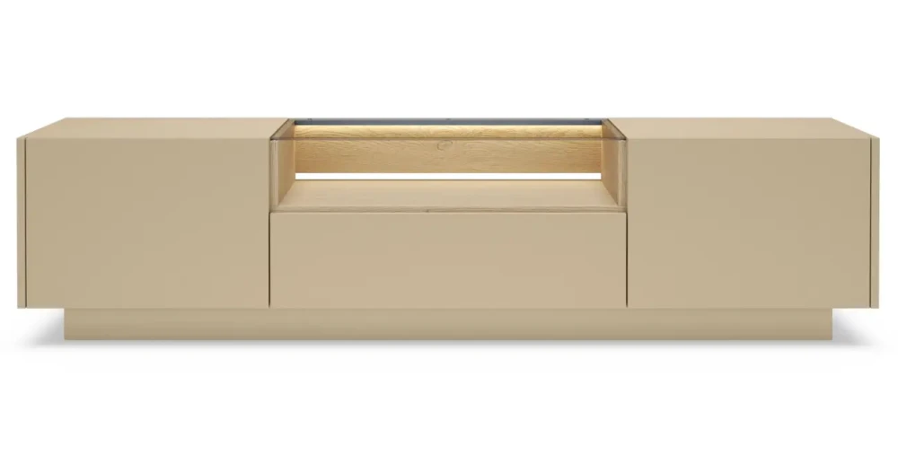 HIRO kakao dąb cremona - E - stolik rtv 176 2d1s.webp