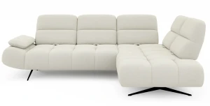 Ecksofa 275x209 cm FALCAO L L-Form mit elektrischer Sitztiefenverstellung