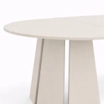 tisch-221/2-Ausziehbarer-Esstisch-AURA Ø -100/180-cm –Geometrisches-Design-(Farbwahl)