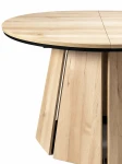 tisch-221/2-Ausziehbarer-Esstisch-AURA Ø -100/180-cm –Geometrisches-Design-(Farbwahl)