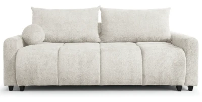 3-Sitzer Sofa Couch OMIA 236 cm – Modernes Rillen-Design, inkl. Kissen