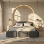 Wolkenbett-OHIO-SLIM-140x200-cm-Bouclé-inkl-Bettkasten-Cloud Bed-Quelle-92