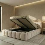 XXL-Samtbett-BOSTON-SLIM-180x200-cm–Premium-Ehe-Bett-im-Low-Seating-Look-mit-95cm-Kopfteil