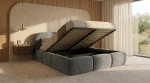 Samt-Polsterbett-OHIO-SLIM-160x200-cm-Cloud-Bed-mit-Stauraum