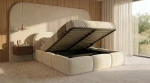 Polsterbett-OHIO-SLIM-200x200-cm-aus-Samt-XXL-Wolkenbett-mit-Stauraum