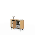 Sideboard-ROTTO-RT-02-(124 cm)–Eiche-Vincenza-&-Eukalyptus-|-Riffel-Design