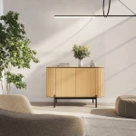 Sideboard-ROTTO-RT-02-(124 cm)–Eiche-Vincenza-&-Eukalyptus-|-Riffel-Design