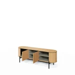 TV-Lowboard-ROTTO-RT-05-(168 cm)–Eiche-Vincenza-&-Eukalyptus-|-Lowboard-Riffel-Optik