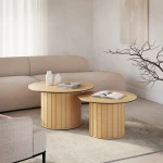 Couchtisch-ROTTO-RT-08-(80 cm)–Eiche-Vincenza-&-Eukalyptus-|-Riffel-Design