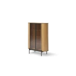 Vitrine-ROTTO-RT-10-(107 cm)–Eiche-Vincenza-|Riffel-Optik-&-Glas
