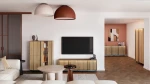 TV-Lowboard-TIVOLI-TI-05-(167 cm)–Torro-Cremona-Eiche-&-Schwarz-mit-LED-Beleuchtung