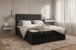 Boxspringbett-160x200-inkl.-Topper–Samtstoff-ISADORA