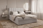 Boxspringbett-160x200-inkl.-Topper–Samtstoff-ISADORA