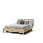 Design-Bett-SNUGLY-SU-02-(160x200-cm)-Geölte-Eiche-&-Schwarz-mit-Bettkasten