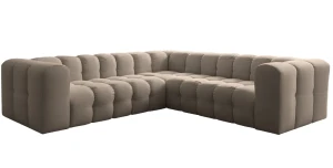 Designer-Ecksofa BLOOM CORNER (270x270) im Wolken-Design