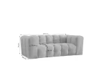 Design-2-Sitzer-Sofa-BALOO-(200-cm)-in-Bubble-Optik