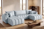 XXL-Wohnlandschaft-OTI-U-mit-Schlaffunktion-&-Bettkasten,-382x184-cm,-Stepp-Design,-Universell-montierbar-monolith84