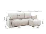 Ecksofa-mit-Schlaffunktion-FILO-MINI-226x154-cm-universell,-Cord
