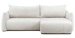 Ecksofa FILO XL mit Schlaffunktion & Bettkasten | Cord 260 cm