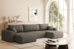 XXL-Wohnlandschaft-U-Form-CAPRO-U-362x145-cm-mit-Schlaffunktion,-Bettkasten-&-Ausziehhilfe-Breitcord Poso-/-Webstoff-Verita-Verita24