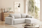 Design-Ecksofa-L-Form-CAPRO-L-272x145-cm-universell-montierbar-mit-Schlaffunktion-&-Bettkasten–Breitcord-Poso-/-Webstoff Verita-poso100
