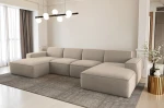 XXL-Designer-Wohnlandschaft-STELLA-U-Bodentiefes-Lounge-Sofa-in-U-Form-beige-artico