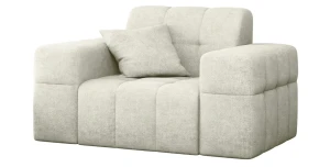 Sessel BALIA 120 cm – Chenille Perfect Harmony – Lounge Sessel