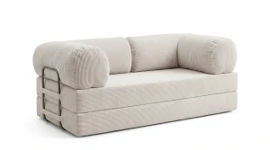 Schlafsofa MUNO aus Cord (Poso) – Modernes Design & Höchster Komfort