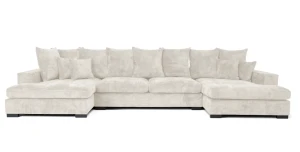 Wohnlandschaft SELLO U-Form | Schlaffunktion | HR-Schaum