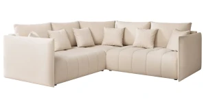 Universales Ecksofa OLIMPIA 235 cm | Velours-Stoff| Schlaffunktion