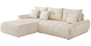 Universales Ecksofa ARO 280 cm | Stoff Monolith | Schlaffunktion